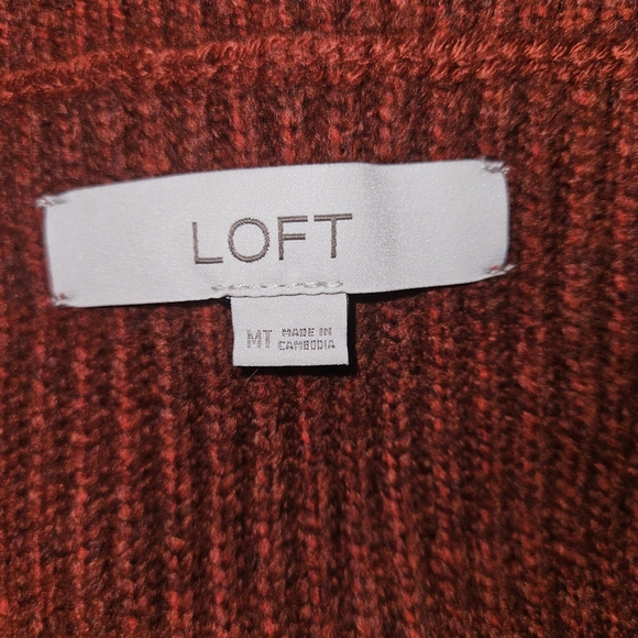 LOFT Cableknit Sweater Dress - Picture 4 of 5